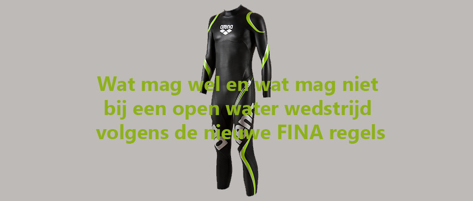 Voortaan in een wetsuit bij open water wedstrijden?